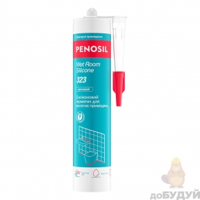 Герметик Penosil Wet room 323с  силікон для вологих приміщень, білий