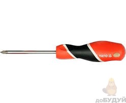 Викрутка хрестова YATO PH2х100мм YT-25929