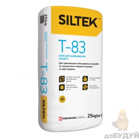 Клей для плитки Т-83 Siltek (Сілтек) (25кг)