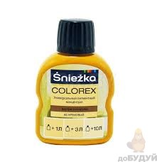 Пігменти Sniezka COLOREX 60 кремовий 100мл