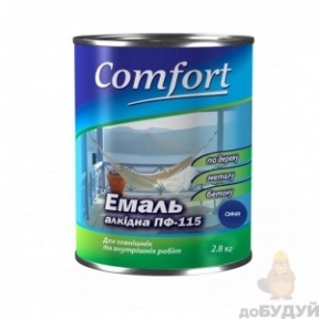 Емаль ПФ 115 Комфорт синій 2.8 кг