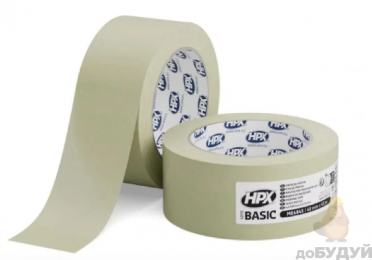 Стрічка малярська HPX Економ 38мм х 45м MЕ3845